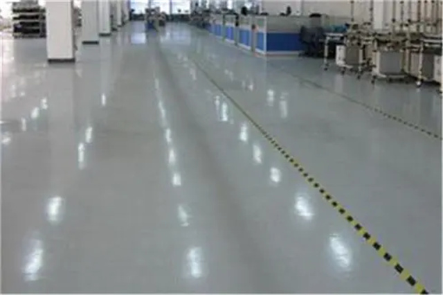 What important role does NFJ metal aggregate play in anti-static flooring?